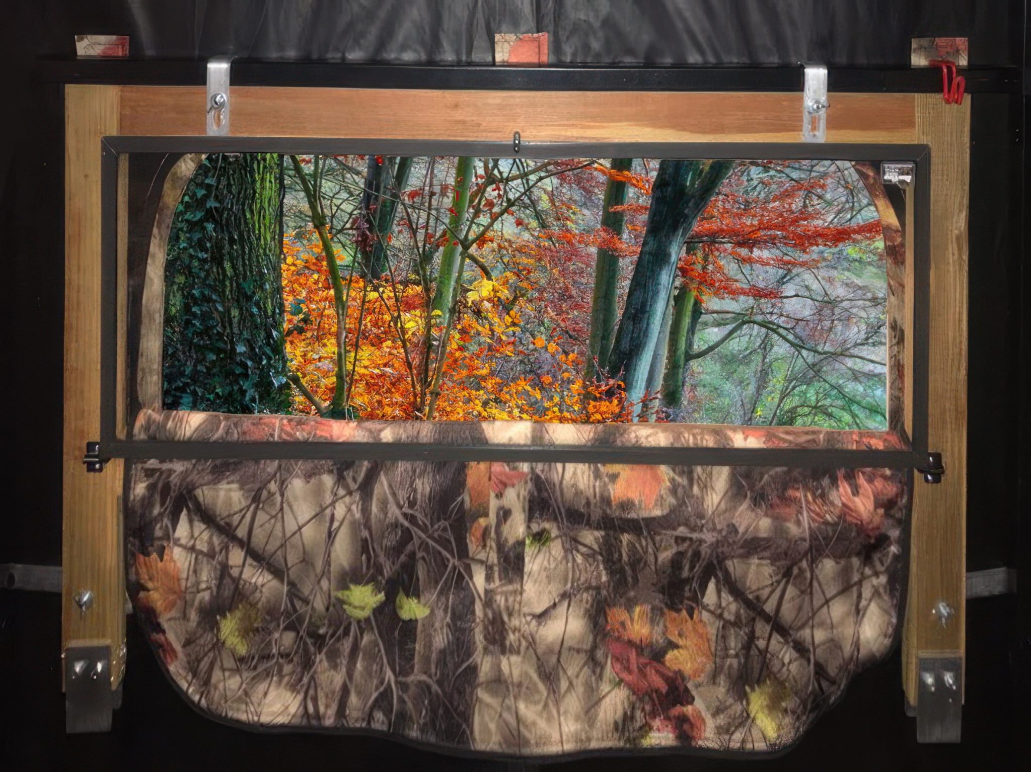 Big Solid Fold-down Window – SmithWorks Outdoors – Traveling Tower